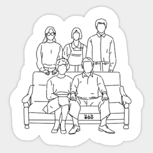 Reply 1988 Family Sticker